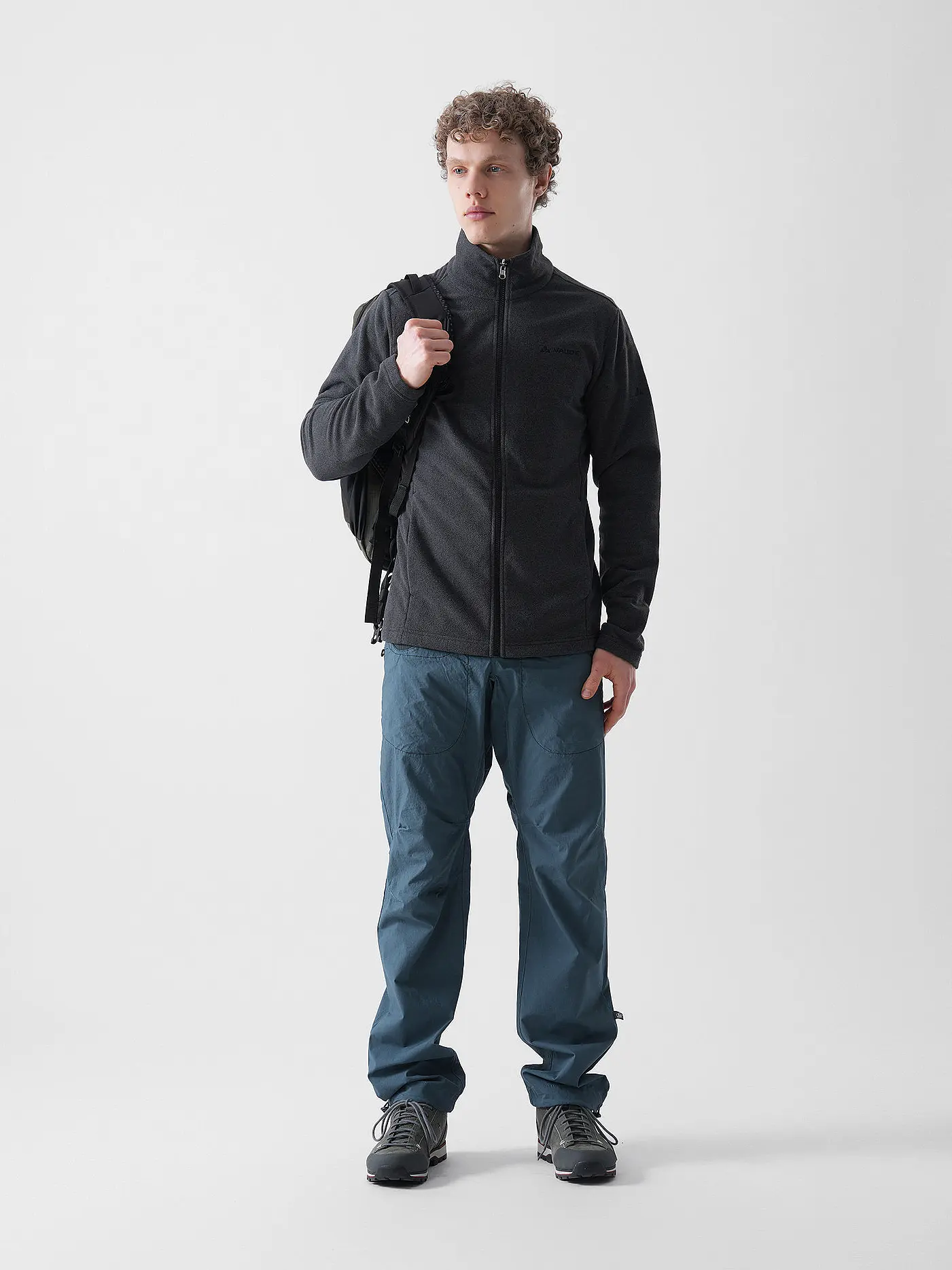 VAUDE | Herren Fleecejacke Bernardo | schwarz